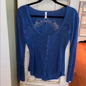 Free people lace long sleeve